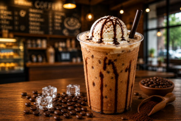 Cold Coffee With Vanilla Ice cream